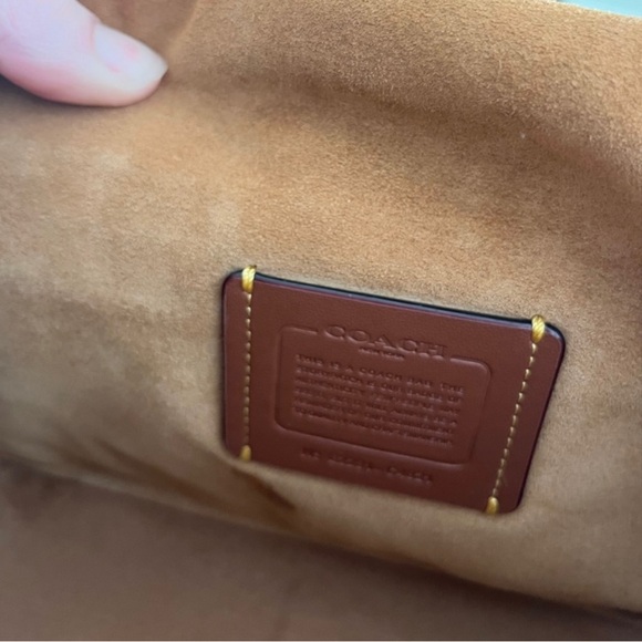 Coach Soft Tabby Shoulder Bag In Signature Jacquard - Picture 8 of 8